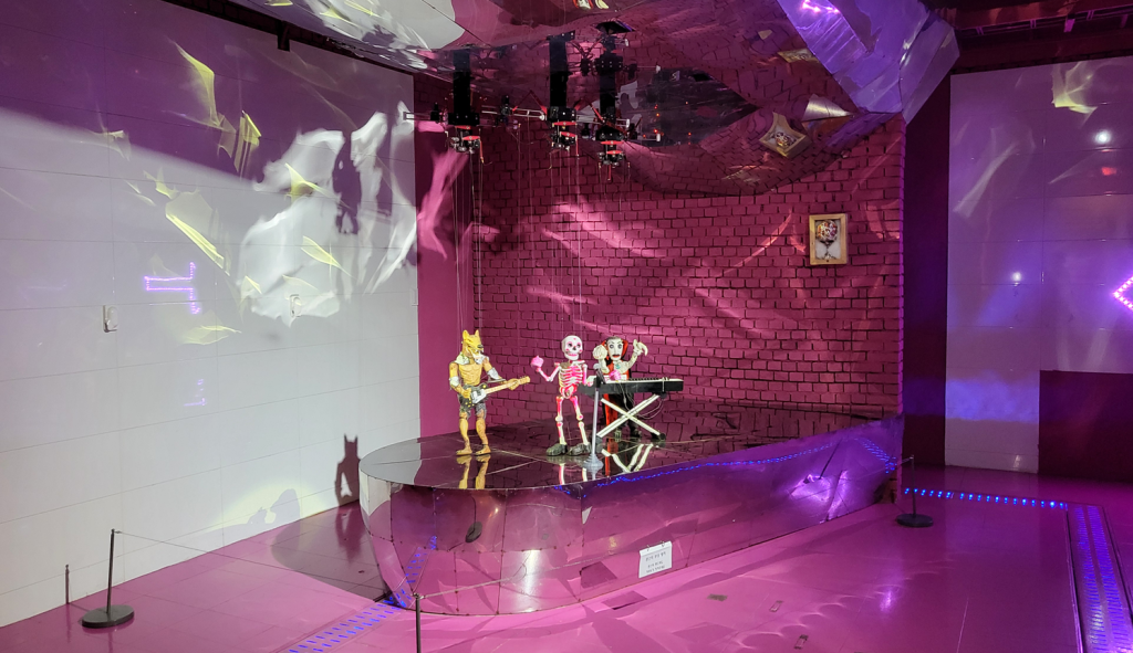 젊은달와이파크의 해골 연주가