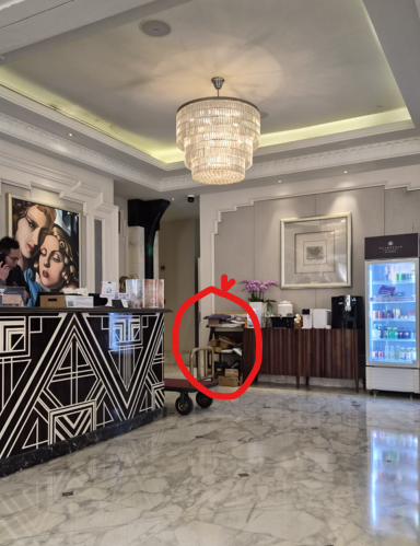 메트로폴로 클래시크 상하이 번드 호텔 로비